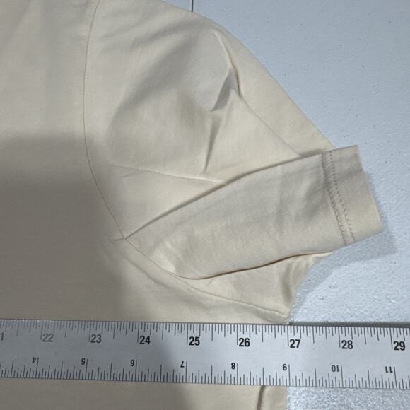 Levi's Womens Perfect Logo Short-Sleeve T-Shirt Top Plus Size 3X Beige Tee - Picture 6 of 11